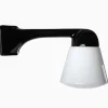 Lampa Funkis 1950 Hörn Svart Rak Kon