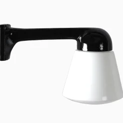 Lampa Funkis 1950 Svart Rak Kon