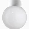 Lampa rak IP54 vit