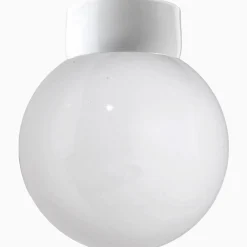 Lampa rak IP54 vit