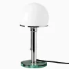 Lampa Wagenfeld förnicklad/glas
