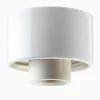 Lampsockel rak IP54 vit