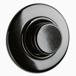 Led-dimmer svart bakelit med ring 3-35 W