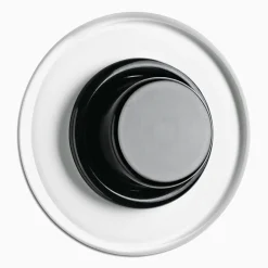 Led-dimmer svart bakelit med glasring 3-35 W