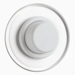 Led-dimmer vit med glasring 3-35 W