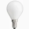Ledlampa dimbar opal E14 800 lumen