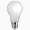 Ledlampa dimbar opal E27 600 lumen