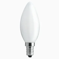Ledlampa 3-steg kronljus opal E14 420 lumen
