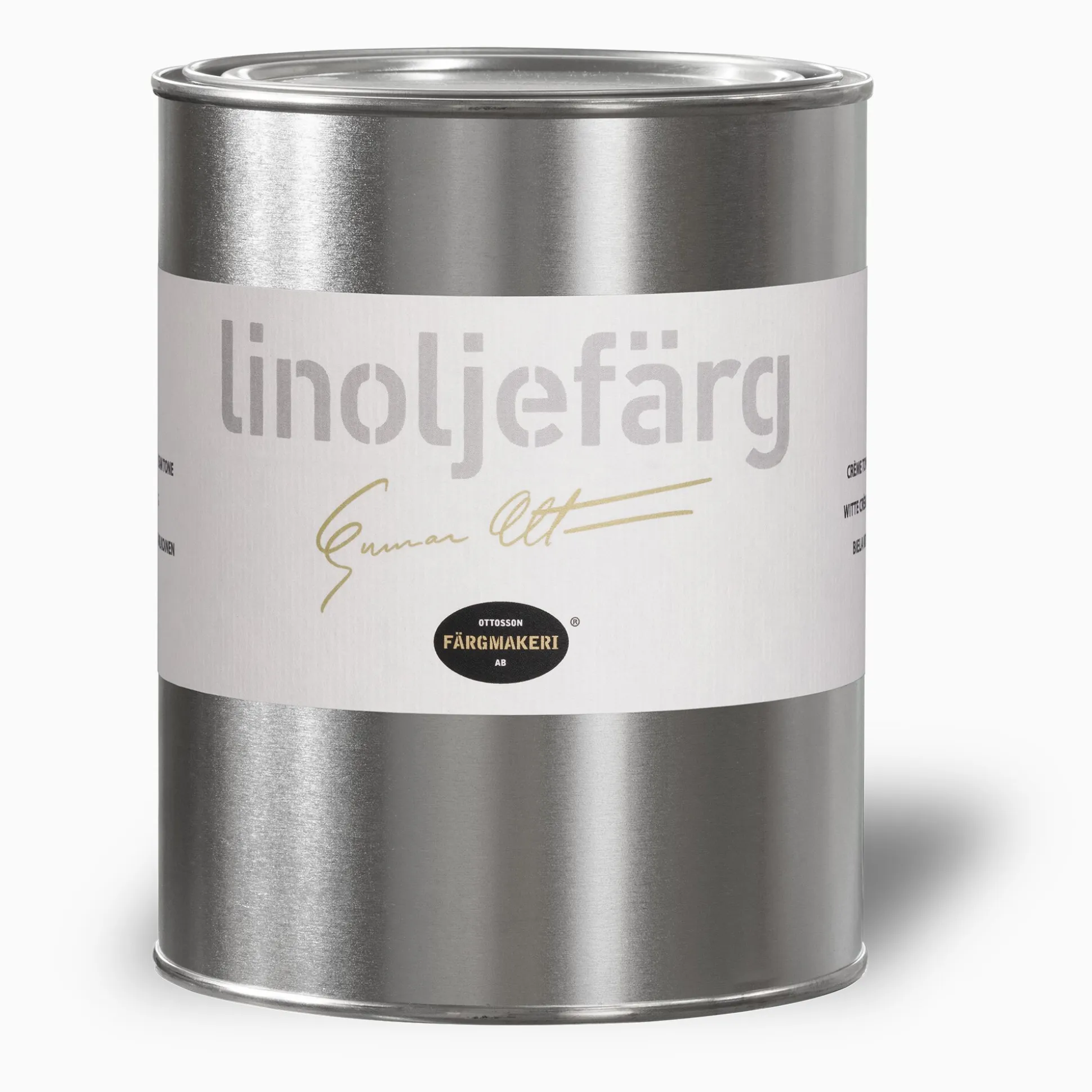 Ljus Oliv linoljefärg 500 ml