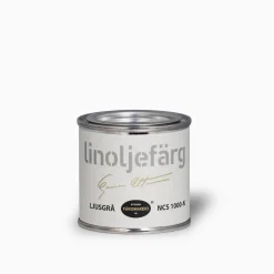 Ljusgrå linoljefärg 1 liter