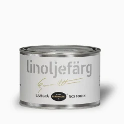 Ljusgrå linoljefärg 1 liter
