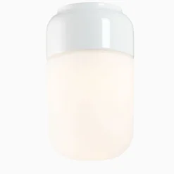 Ohm 100 H170 vit med opalglas - E27