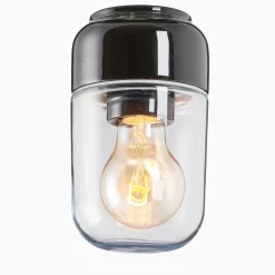 Ohm 100 H170 vit med opalglas - E27