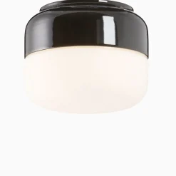 Ohm 140 H115 vit med opalglas - Ledmodul 3000K