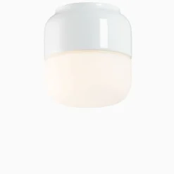 Ohm 100 H110 vit med opalglas- G9
