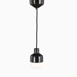 Ohm pendel 100 H155 vit med opalglas - G9