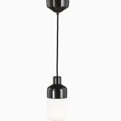 Ohm pendel 100 H215 vit med opalglas - E27