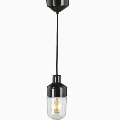 Ohm pendel 100 H215 vit med opalglas - E27