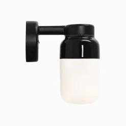 Ohm Wall 100 H210 vit med opalglas - E27