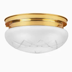Plafond Brilion med etsat glas