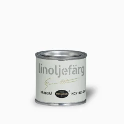 Pärlgrå linoljefärg provburk