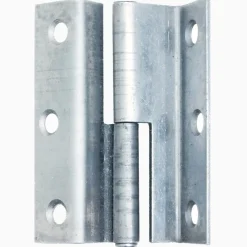 Skåpgångjärn 62 mm vänster - obehandlad