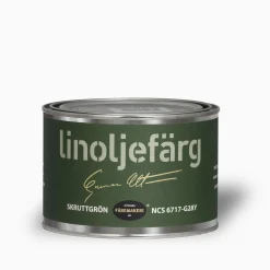 Skruttgrön linoljefärg 500 ml