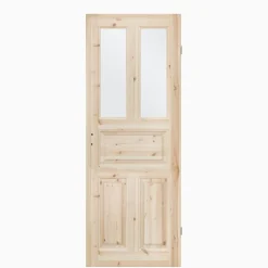 Spegeldörr med karm 5-spegel klarglas M8x20 - Höger