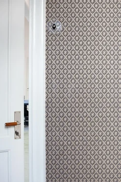 Strömbrytare Trapp Vred svart bakelit med glasring