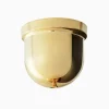 Takkopp mässing 115 mm