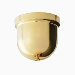 Takkopp mässing 115 mm