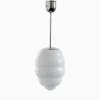 Taklampa Bikupa förnicklad mässing 540 mm