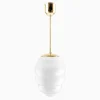 Taklampa Bikupa mässing 640 mm