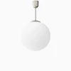 Taklampa klot förnicklad mässing 520 mm