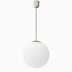 Taklampa klot förnicklad mässing 780 mm