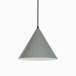 Taklampa Zwickau 200 mm cementgrå