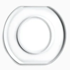 Täckkåpa glasring mittdel