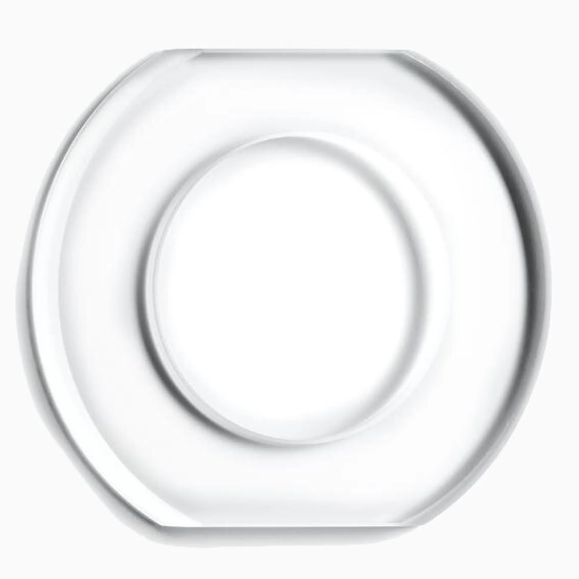 Täckkåpa glasring mittdel