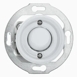 Tryckdimmer vit porslin insats