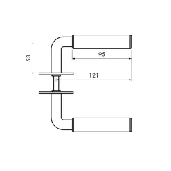 Trycke Ture Byggfabriken mässing cylinderskylt