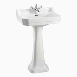 Tvättställ Edwardian med pelare 3 hål