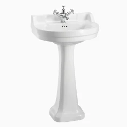 Tvättställ Edwardian med pelare 2 hål
