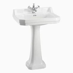 Tvättställ Edwardian med pelare 2 hål