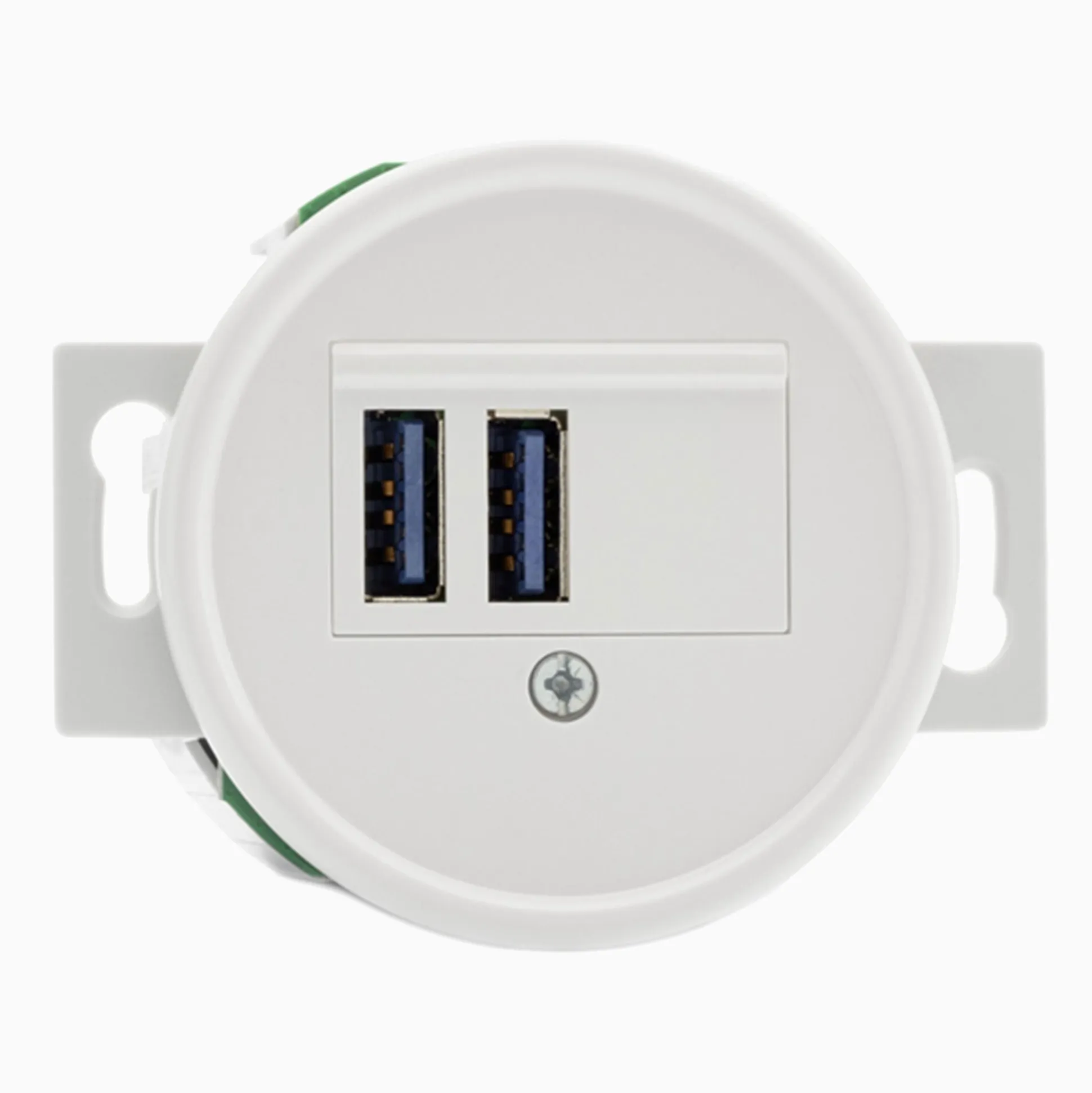 USB-uttag vit insats