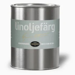 Veronagrå linoljefärg 500 ml