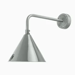 Vägglampa Zwickau 200 mm cementgrå