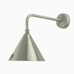 Vägglampa Zwickau 250 mm mossgrå