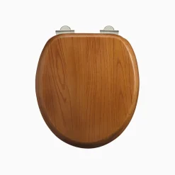 WC-sits mjukstängande svart mdf