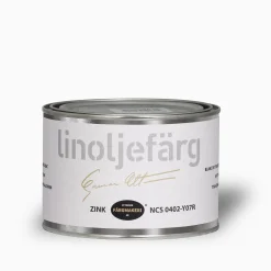 Zinkvit linoljefärg 500 ml
